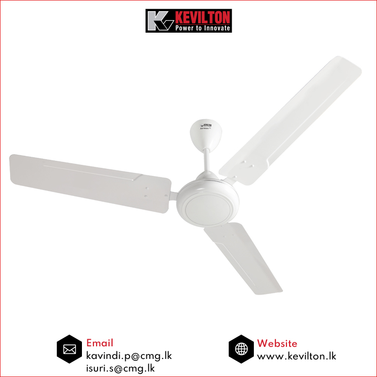 Highly In Demand Outstanding Quality Modern Design Home Appliances Kevilton Ceiling Fan Air Max-white At Low Price 