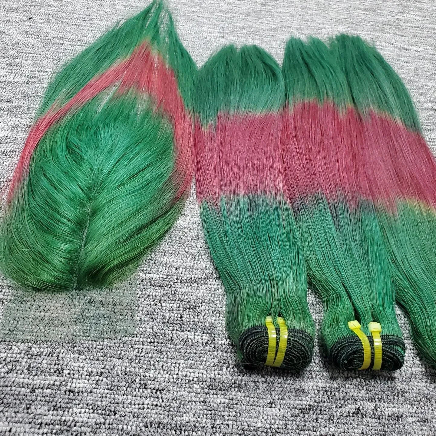 Top Quality No Tangle Customized Color Straight Beauty Products For Women Vietnamese Raw Hair Natural Hair 