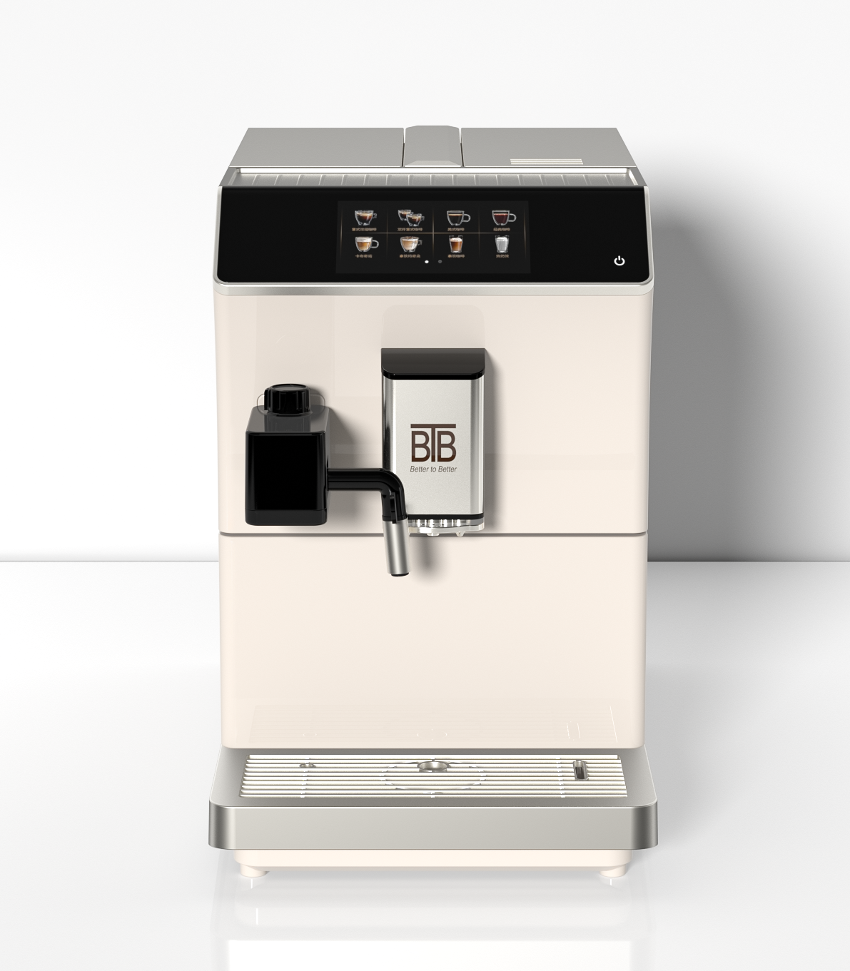 Oem 16 Kinds Coffee One-button Home Appliance Automatic Milk Foam Cappuccino Latte Self-clean Fully Automatic Coffee Machine 