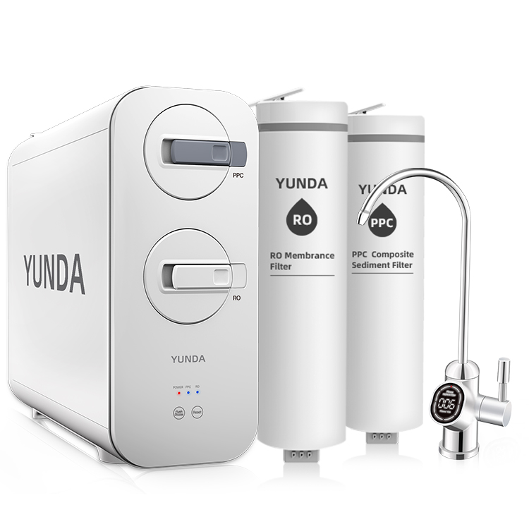 Tankless Smart Faucet Usa Tech 2-in-1 Filter Home Appliance Water Treatment Product Ro Filter Reverse Osmosis System Home Usage 