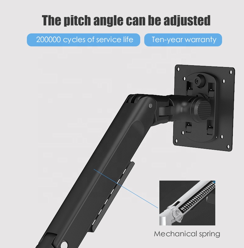Other Computer Accessories Space Saving Flexible Large Loadbearing Monitor Mount Stand Arm Holder 27 