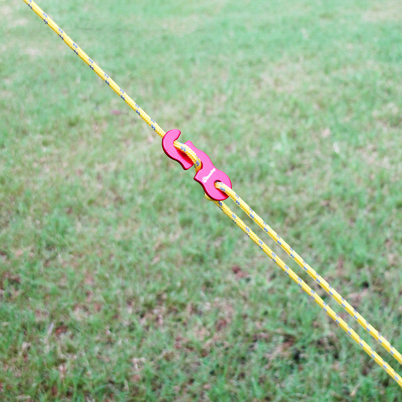 Jetshark Reflective Cord Outdoor Camping Sun Shelter Awning Alloy Buckle Tent Wind Rope3mm Multifunctional Wind Rope 