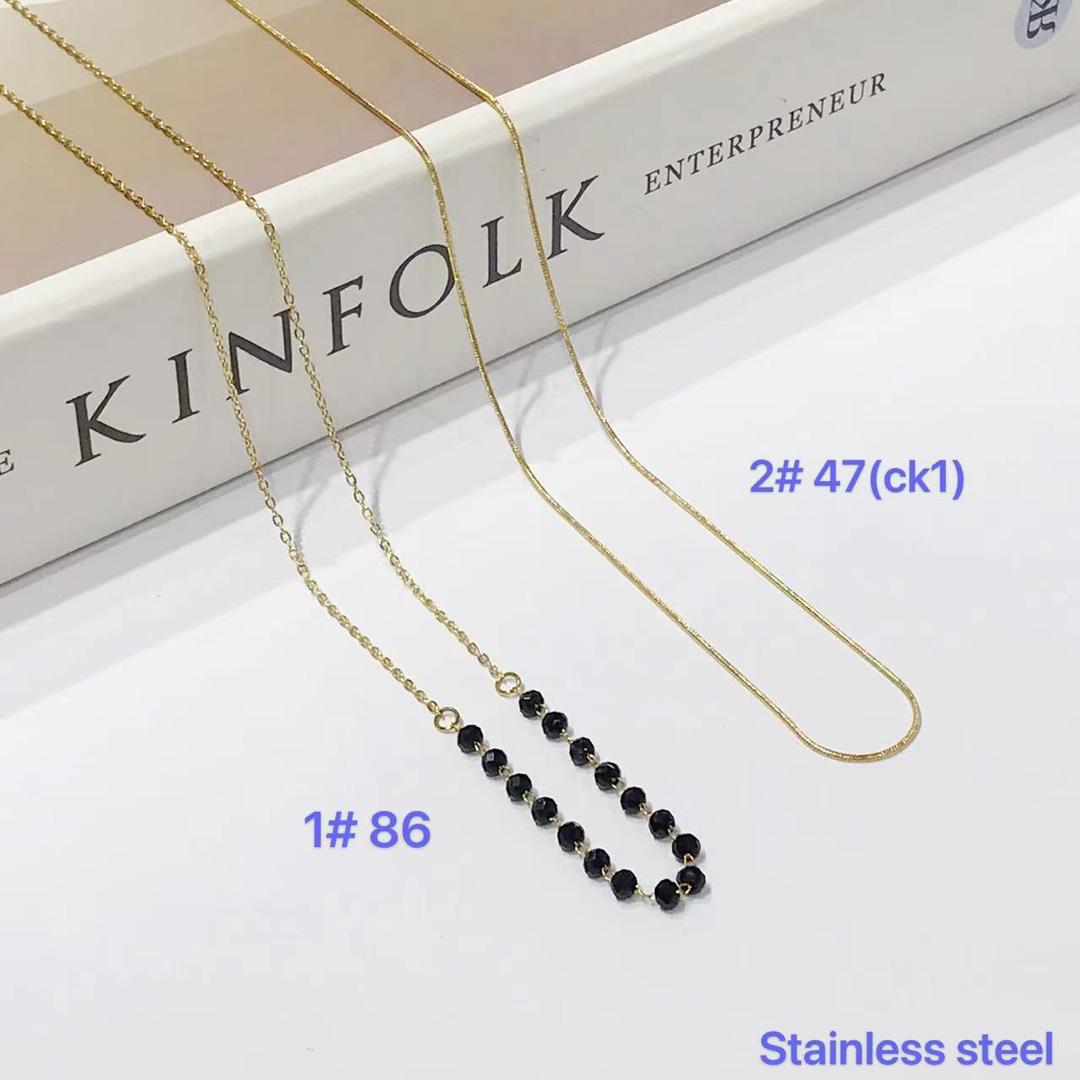 Usa Xuping Jewelry Fashion Necklaces Hot Sale High Quality 14k Gold Stainless Steel Necklace Elegant Necklace For Woman 