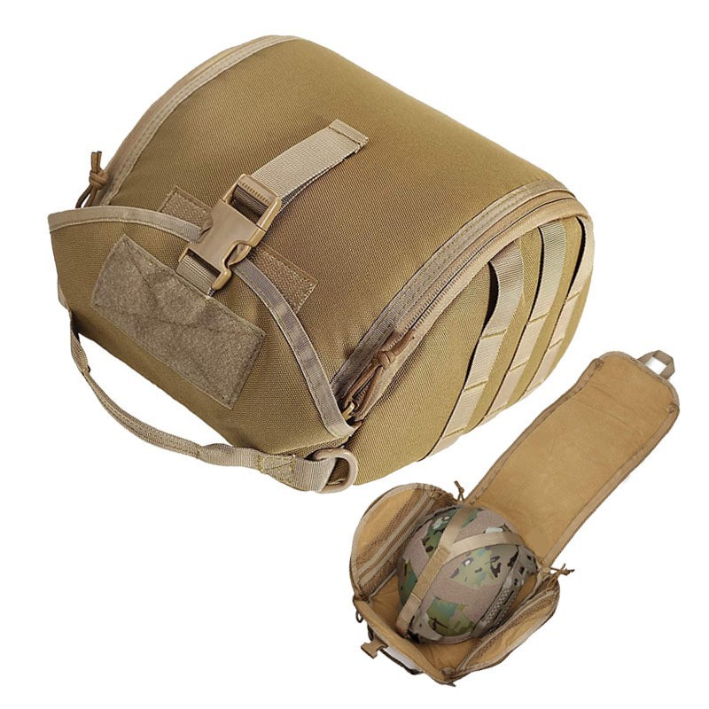 Tactical Helmet Bag Pack,Multi-purpose Molle Storage Carrying Pouch For Sports Hunting Shooting Combat Helmets 