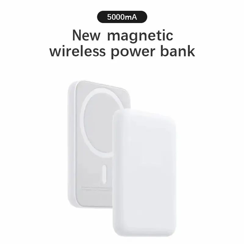 Hot Selling 10000mah Magnetic Wireless Power Bank Slim Powerbank Mini Magnetic Wireless Charger For Iphone 14 