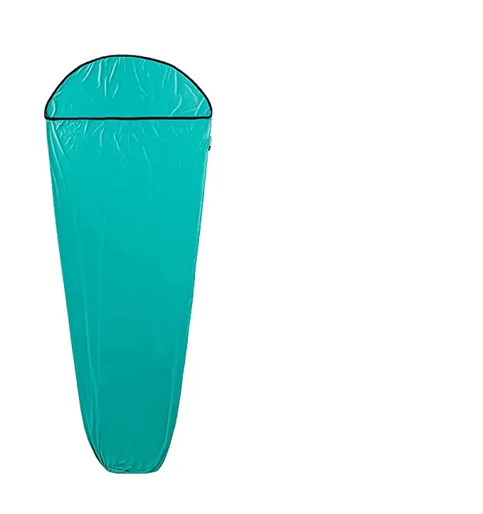 Woqi Portable Mummy Travel Sheet Ultra-high Elastic Perfect For Travel Camping Sports Sleeping Bag Liner Clean Sheet Set 