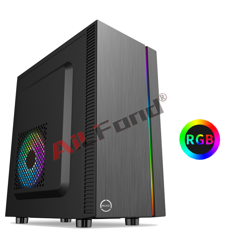 I3 12100 I5 12400 B660m 16g Ddr4 M.2 Rx580 Gaming Pc Computer With Rgb Desktops Prebuilt Accessories Wholesale Build Desktop Pc 