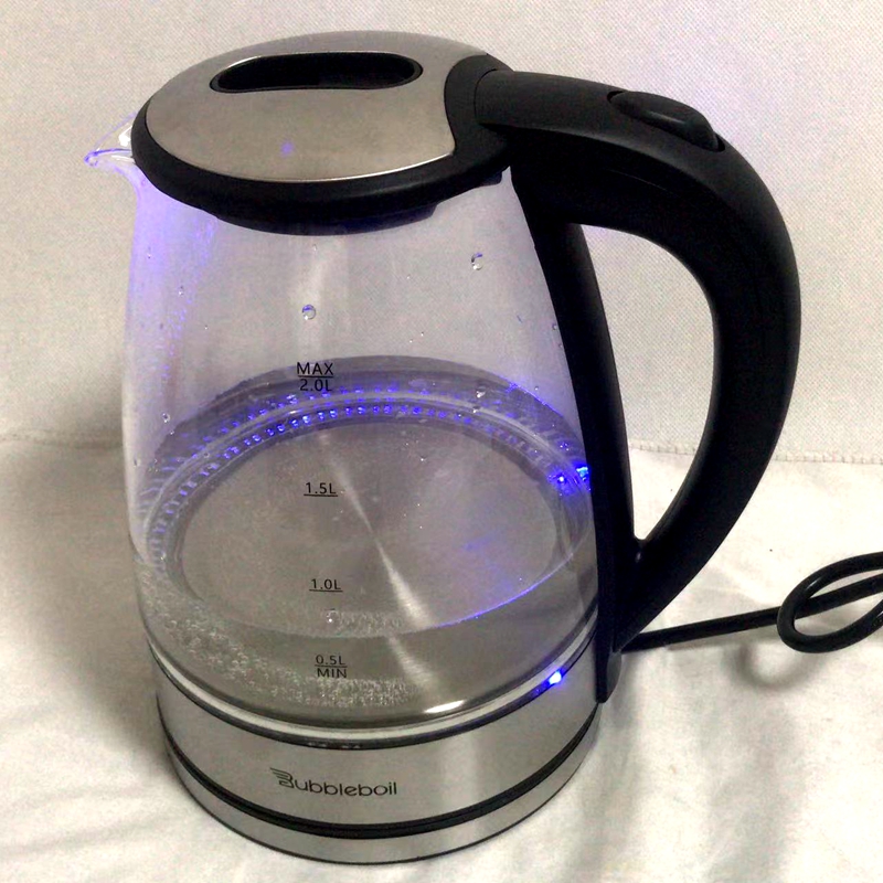 Spot Wholesale Home Small Portable Tea Maker Cordless Electric Jug Kettle 2l Kettle Teapot Glass Electric Kettles 