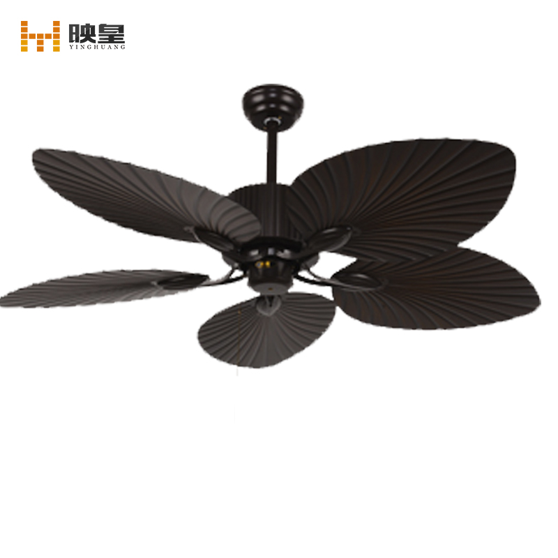 52 Inch Home Appliances Remote Control Hotel Classic Decorative Ceiling Fan With Light 