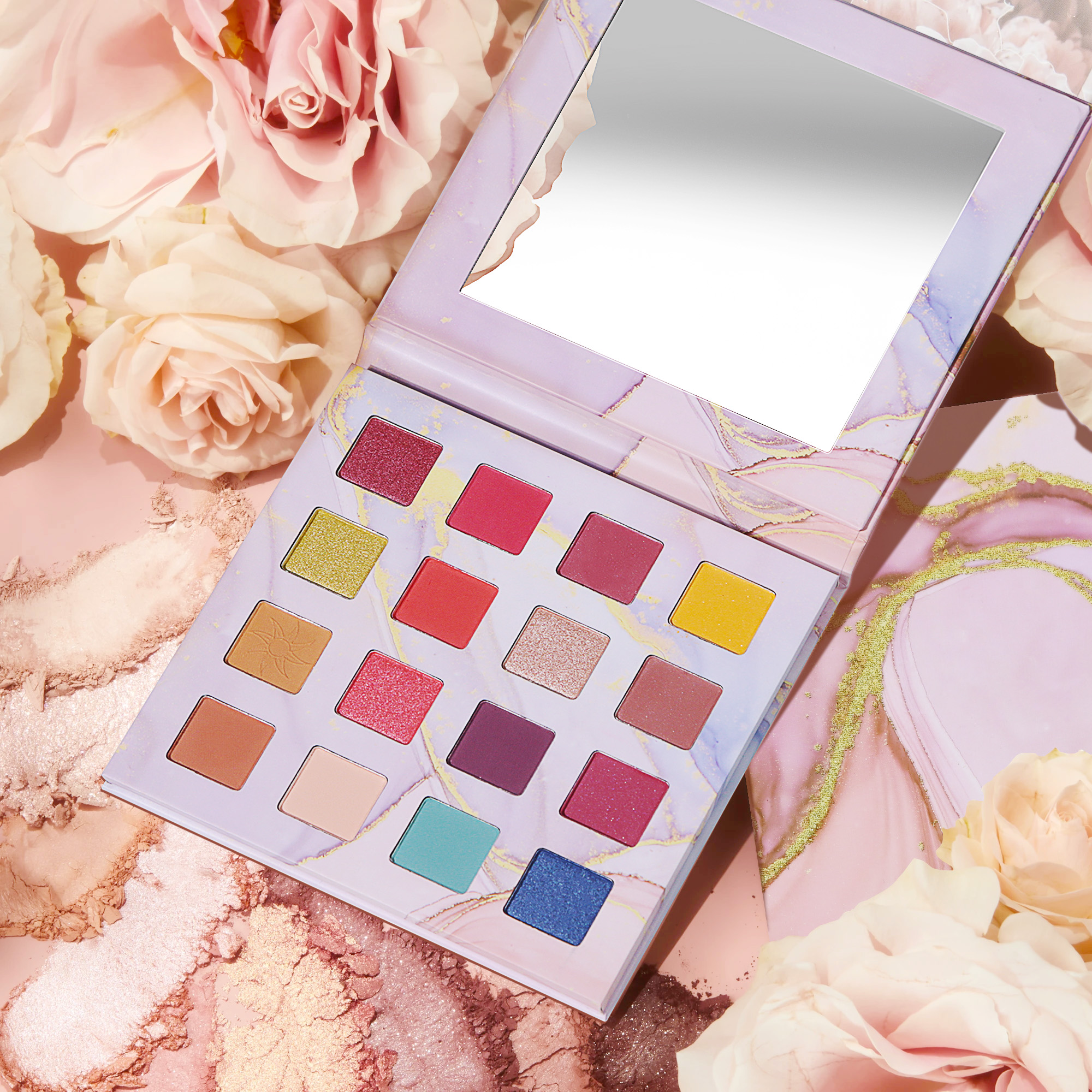 Wholesale High Quality Custom Logo 12 Color Beauty Products For Women Own Brand Makeup Eyeshadow 