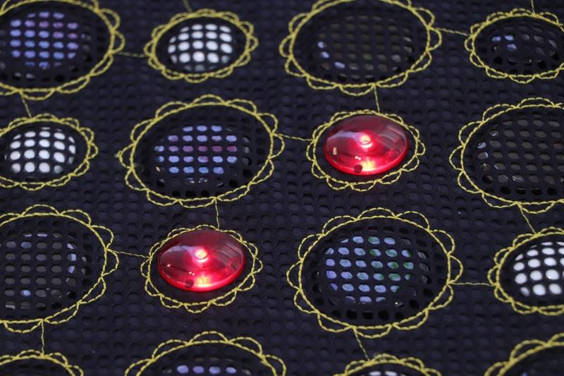 Fuerle Professional Beauty Products Infrared Sauna Blanket Low Emf 3 Zones Heating Sauna Blanket With Crystals For Women 