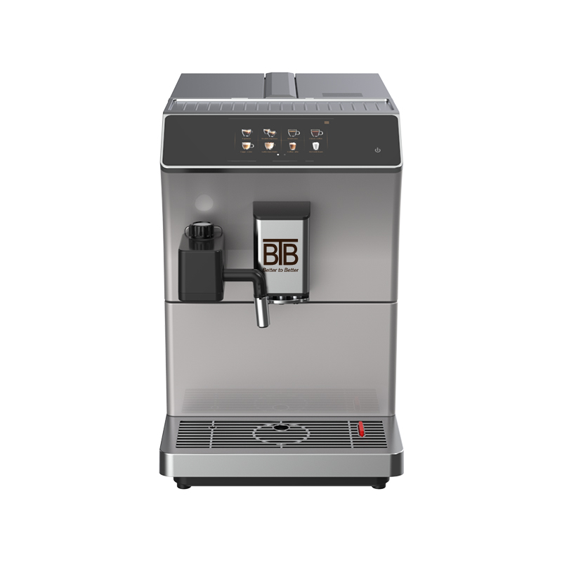 Home Appliances Coffee Beans Grind And Brew Electric Coffee Maker Coffee Machine With Grinder Milk Frother 