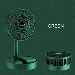 Summer Gifts Home Appliances Desk Rechargeable Usb Powered Fan Portable Folding Charging Table Fan 