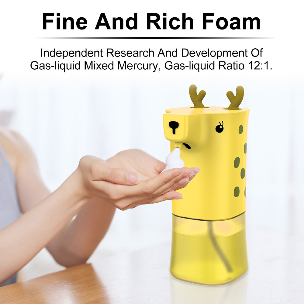 Child Like Cartoon Foam Soap Dispenser Home Appliance Automatic Foam Soap Dispenser 