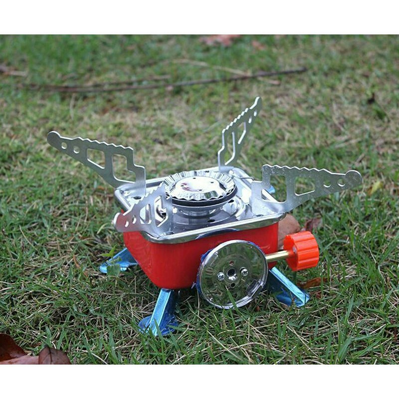 Portable Small Square Stove Sports Outdoor Camping Supplies Picnic Stove Card Gas Special Gas Stove 