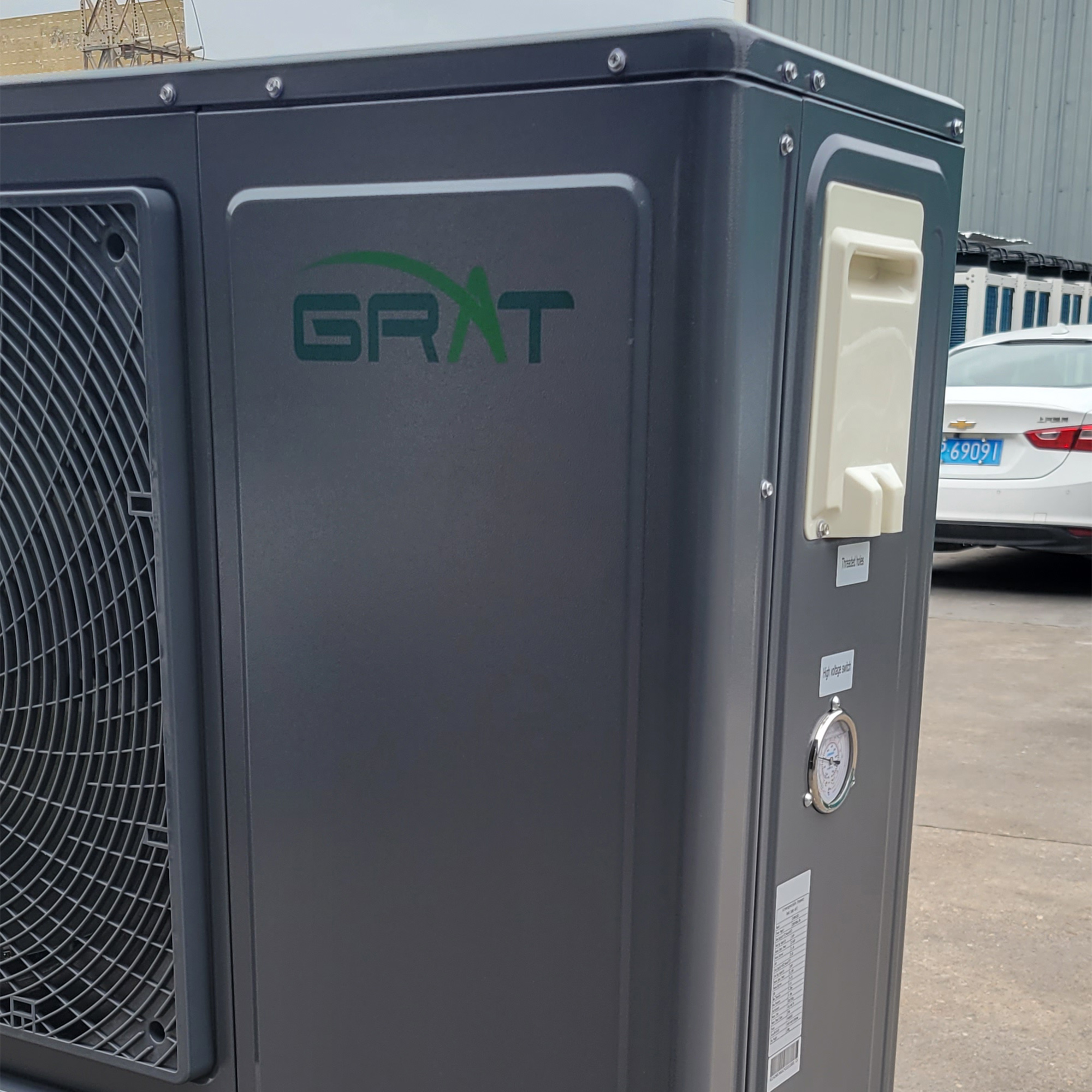 Grat 2023 New Home Appliance Dc Inverter R32 Green Energy Evi Air Source Heat Pump For Indoor Air Conditioning And Hot Water