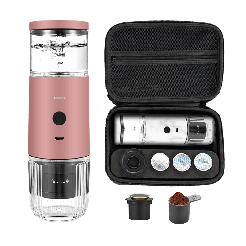 Best-selling Portable Convenient Home And Out Universal Electronic Rechargeable Coffee Grinder Drip Filter 