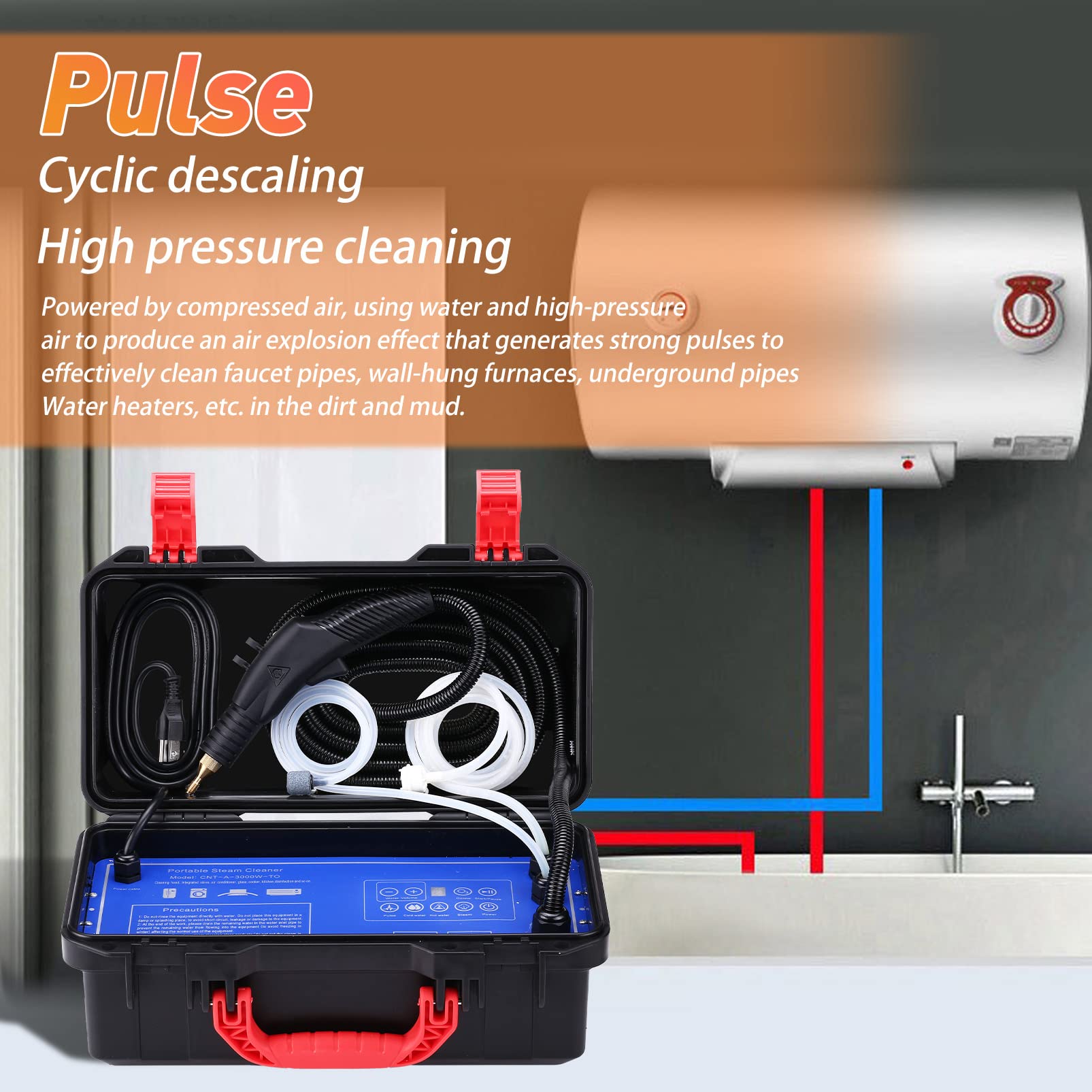 Multi Purpose Cleaning Home Appliance Professional Steam Cleaner Portable Air Conditioner Cleaning Machine For Home Use 
