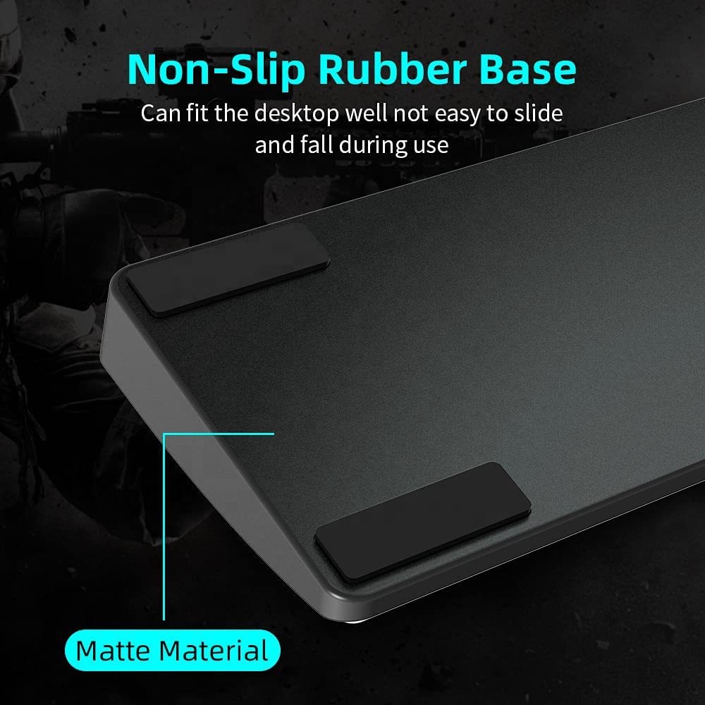 The New Computer Accessories Keyboard Wrist Rest Custom Remember Foam Sponge Abs Base Keyboard Hand Wrist Rest Pad Support 