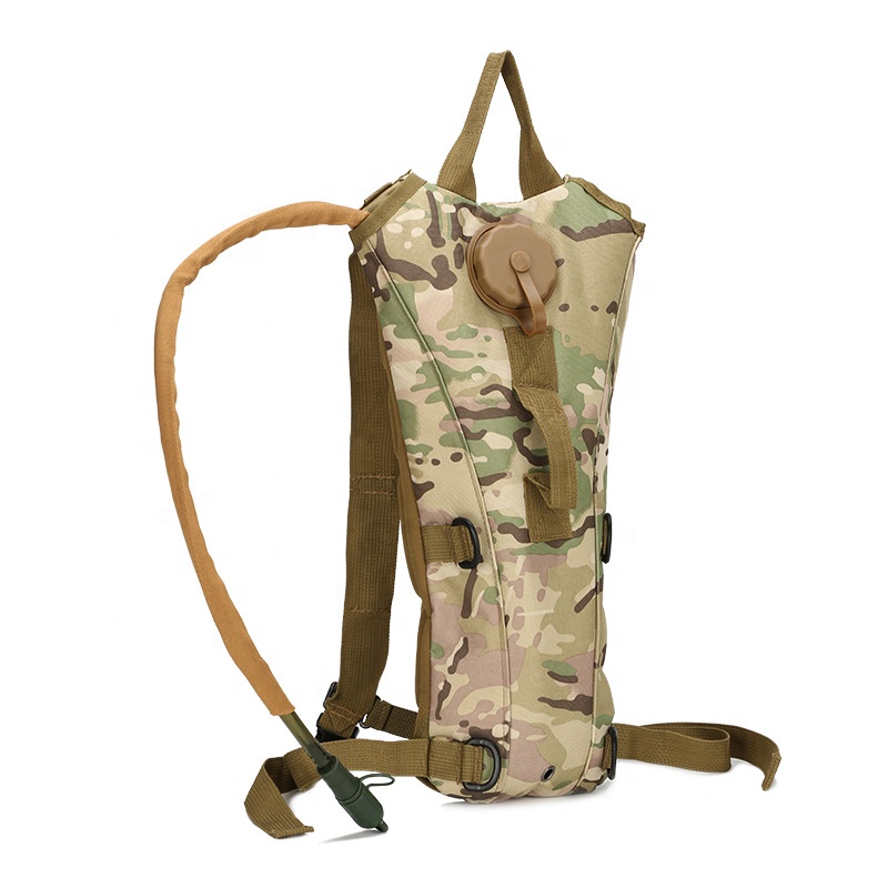 Wholesale Custom Outdoor 3l Running Cycling Cheap Camping Camouflage Tactical Sport Water Hydration Backpack 