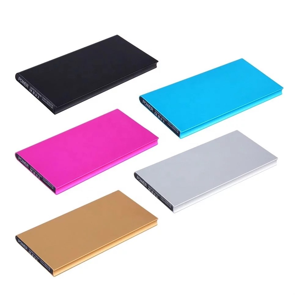 Aluminum Alloy Power Bank 10000mah 20000mah Power Bank For All Iphone Phones Power Bank Charger 