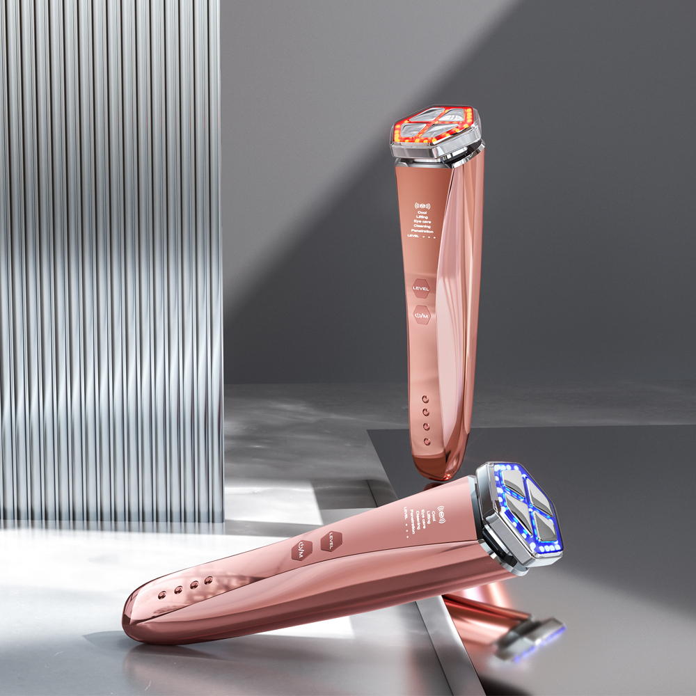 New Beauty Product Ideas 2023 Beauty Machine Face Lifting Tightening At Home Use Beauty Equipment Led Facial Device 