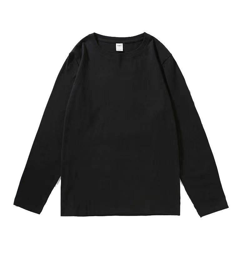 Custom Logo Printing Cheap Price Wholesale Long Sleeve Polyester Blank Plain Men's T-shirts White Unisex Tshirts For Women