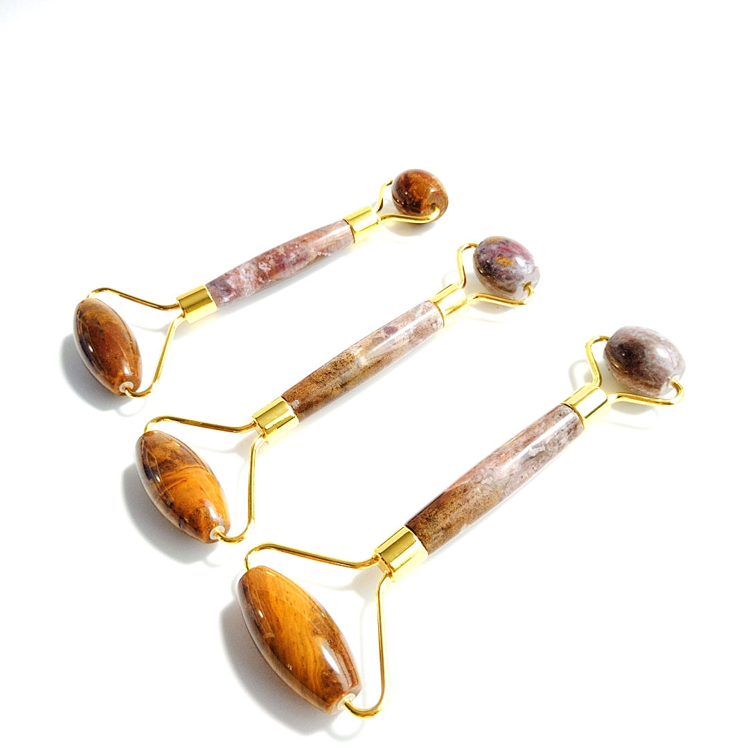 Beauty Products For Women New Products Anti-aging Jade Guasha Rose Quartz Roller Factory Direct Sell Beauty Jade Roller For Face 