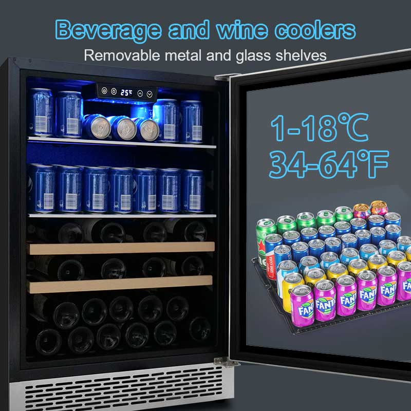 Wholesale Custom Built In Wine Cellar Bar Chiller Wine Drinks Fridge Buy And Sell Home Appliances Refrigerators 