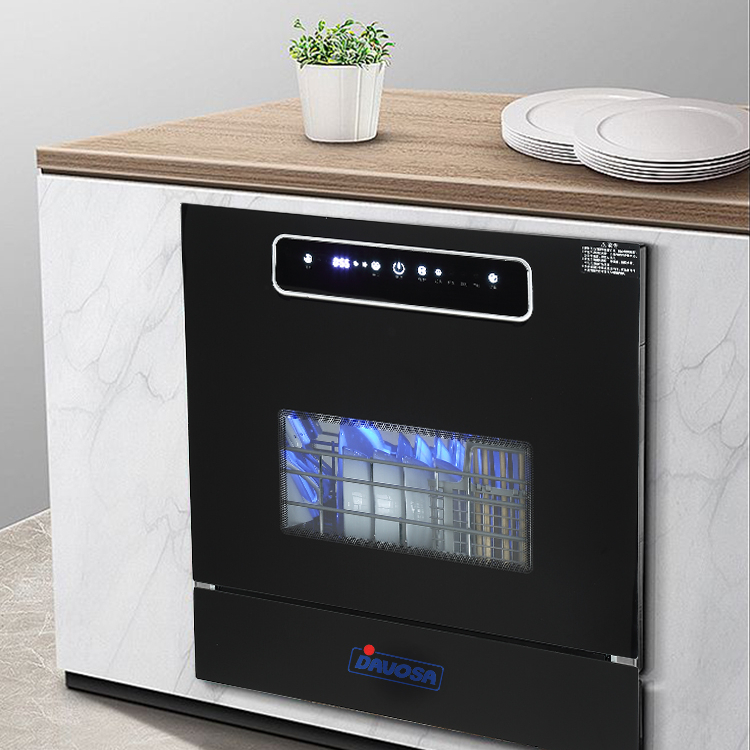 220v Hot Sale 8 Sets Freestanding/built-in Dishwasher Home Appliances Kitchen Portable Dishwasher Machine 