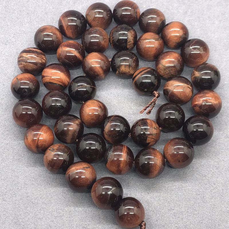 Wholesale Manufacturer Genuine High Quality Gemstone Bead Natural Tiger Eye Stone Loose Beads For Jewelry Making (ab1770) 