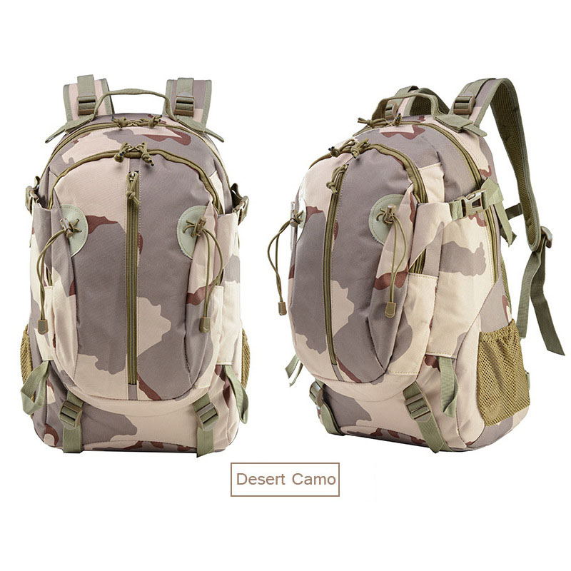 Camo Molle Bag Sports Camping Backpack Outdoor Mountaineering Leisure Lightweight Other Travel Hiking Tactical Backpack 