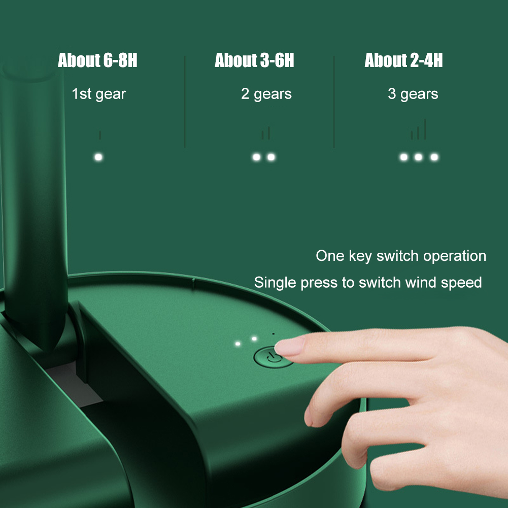 Summer Gifts Home Appliances Desk Rechargeable Usb Powered Fan Portable Folding Charging Table Fan 