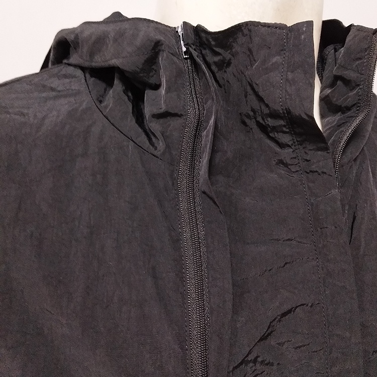 Fashion Streetwear Hip Hop Highneck Windbreaker For Men,China Factory Custom Made Men's Highneck Wind Hoodies Jackets