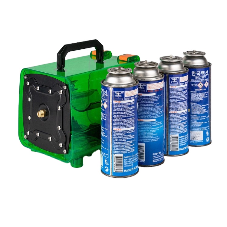 High Strength Polycarbonate Travel Camping Picnic Power Gas Tank Unit Bin Bottle Case Energy Chamber Outdoor Energy Warehouse 