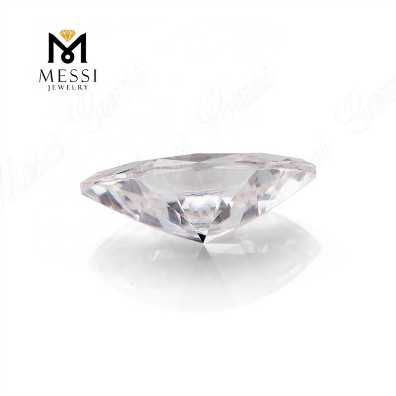 Messi Jewelry Loose Moissanite Marsquise 1.5x3-17x8.5mm Loose Gemetones Def White Moissanite 