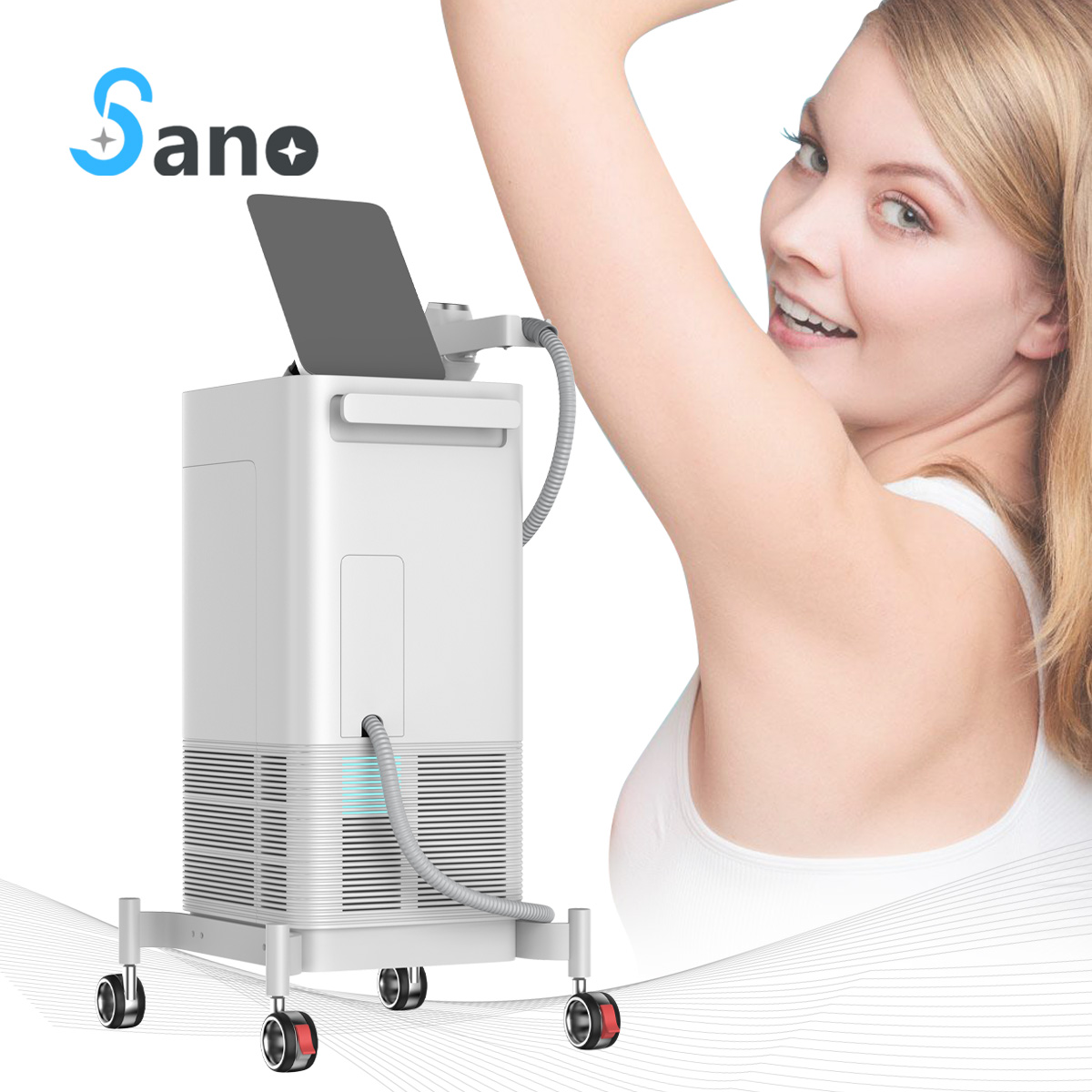 2023 Trending Beauty Product 808nm Diode Laser Hair Removal Machine For Clinic 