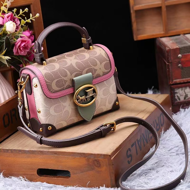 Wholesale Vintage Luxury Artware Trending Lock Leather Bag Shoulder Women Handbags For Women 