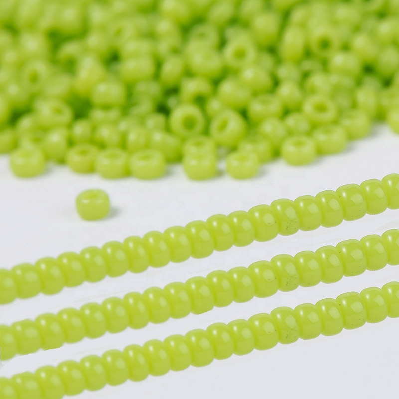 Miyuki 2mm Round Pony Seed Beads Solid Multiple Colour Glass Beads For Jewelry Making Ring Braided Beads 