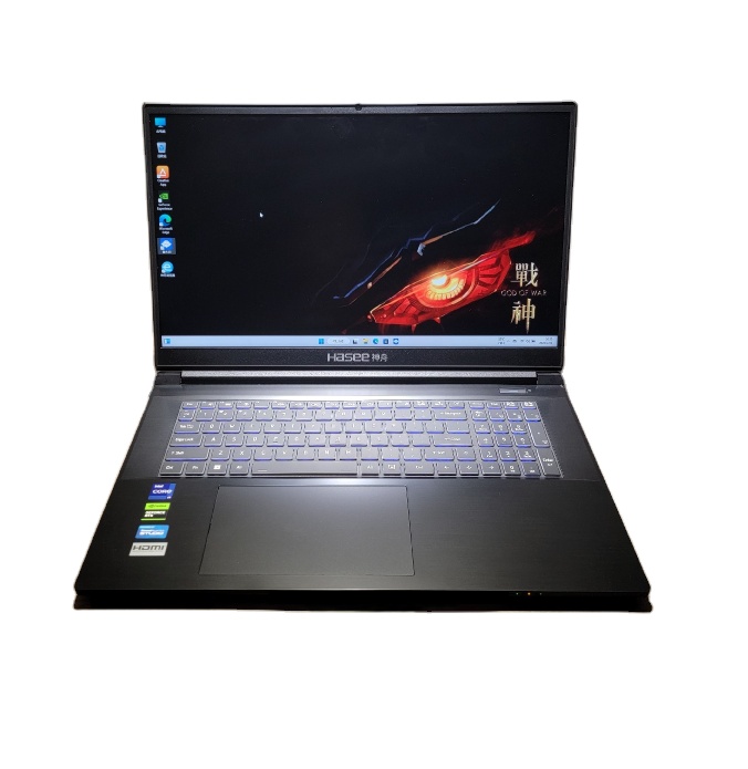 Wholesale Used Hasee Laptop G8r9 13th I9 13900h Rtx4060 17"17 Inches 16gb Esports Game Notebook Computer 