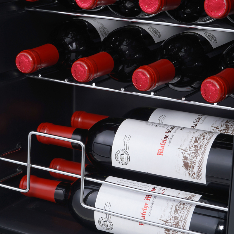 28 Bottles Low Noise Smart Home Appliances Wine Cooler 