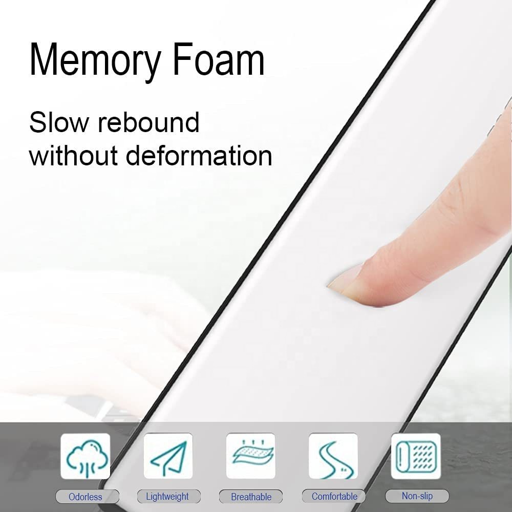 The New Computer Accessories Keyboard Wrist Rest Custom Remember Foam Sponge Abs Base Keyboard Hand Wrist Rest Pad Support 