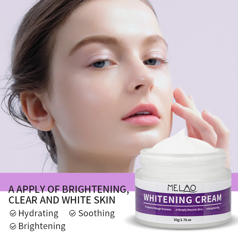 Private Label Custom Face Whitening Cream In Saudi Arabia Soothing Hydrating Whitening Cream Beauty Products For Women 