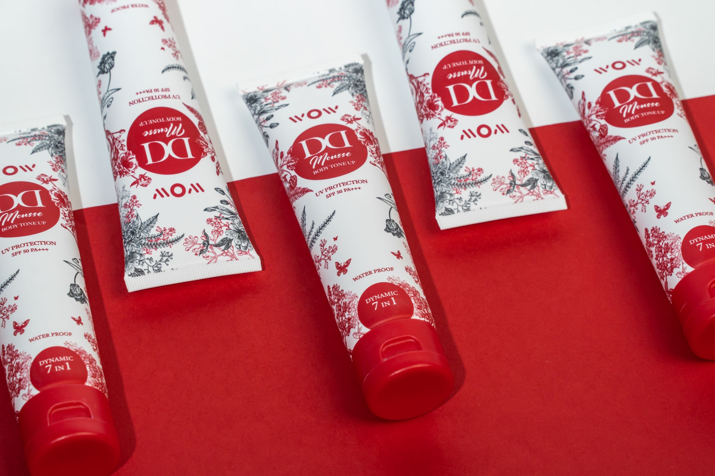 Beauty Products Best Whitening Cream 7 In 1 Wow Dd Mousse Uv Protection Spf 50 Pa+++ Skincare Serum Whitening Cream Cosmetics 