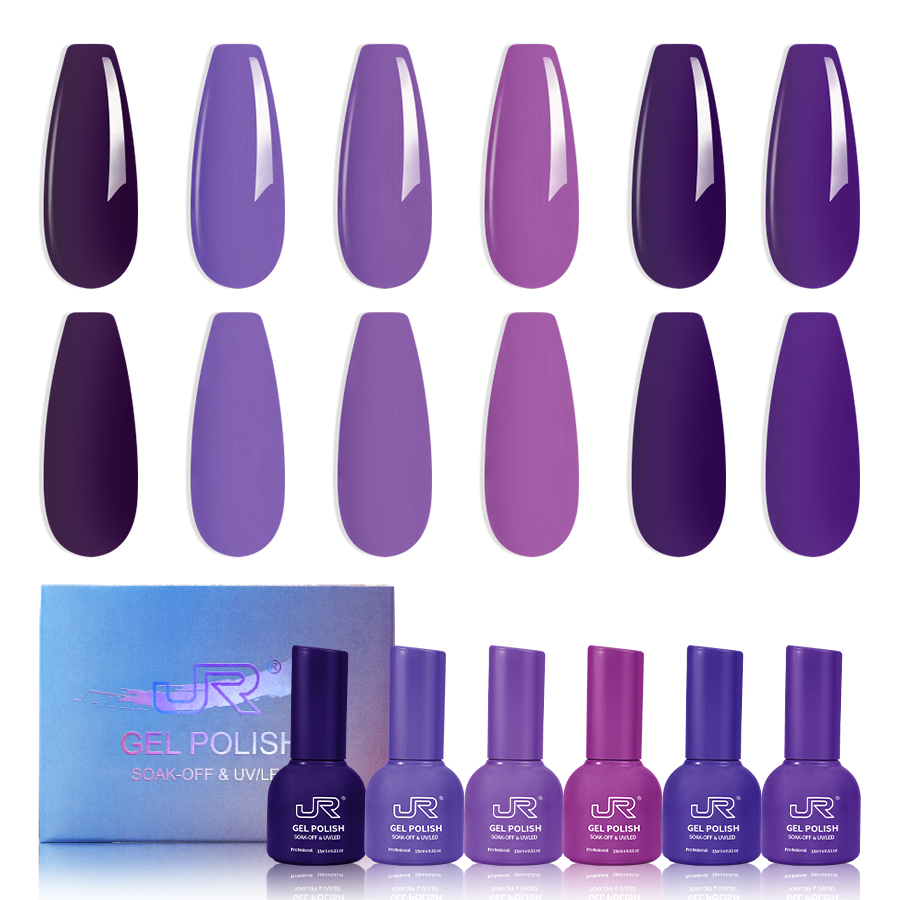 Beauty Products For Women 120 Colors Jr Nail Polish Private Label Uv Gel 15ml Soak Off Gel Polish Kit Nails Supplies Salon 