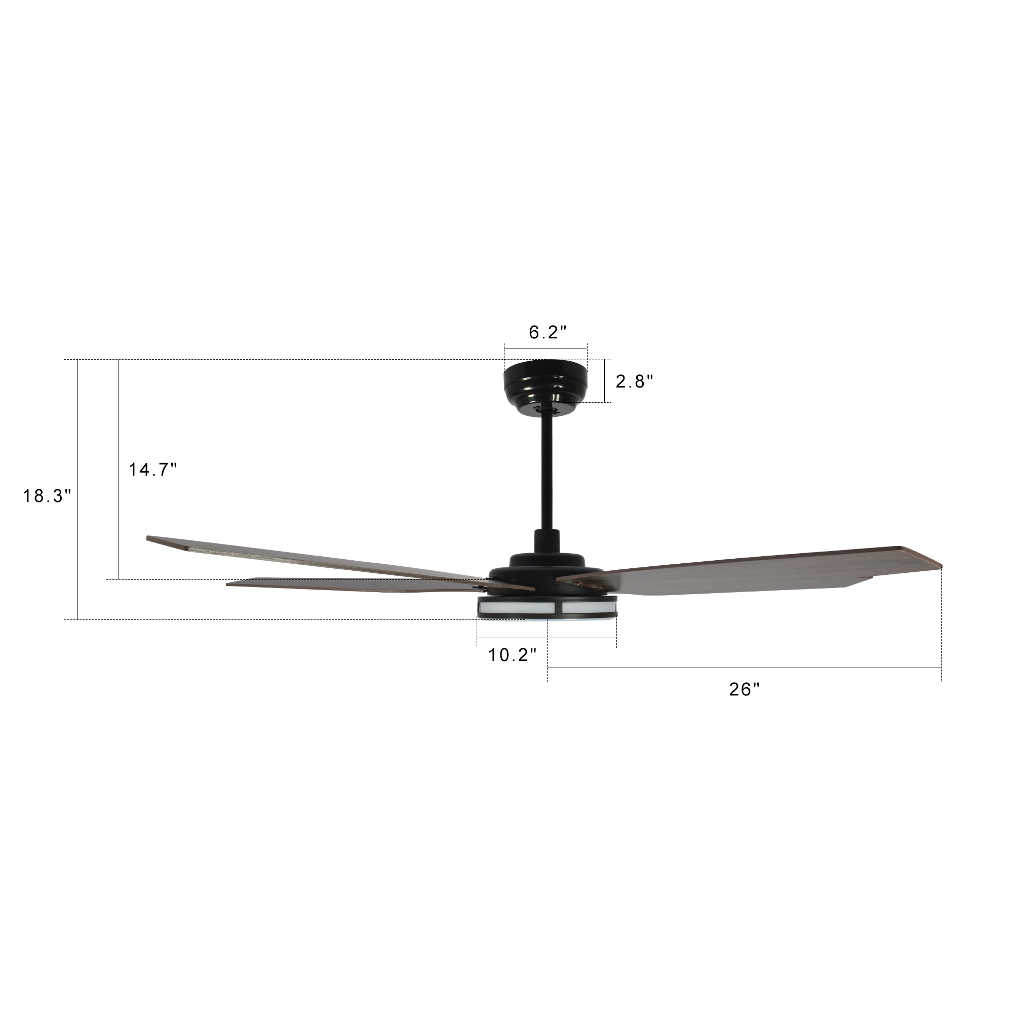 Carro Explorer 52 Inch New Product Ideas 2021 Home Appliances Wood Blades 52inch Bldc Ceiling Fan 