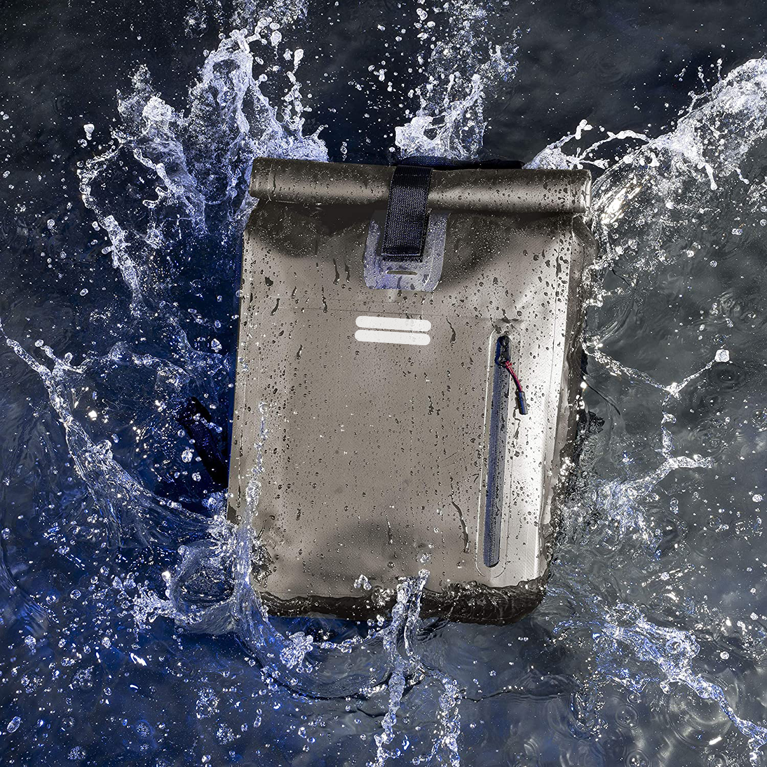 Outdoor Waterproof 35l Dry Backpack Heavy Duty Lightweight Water Sports Front Zippered Pocket Dry Bag 