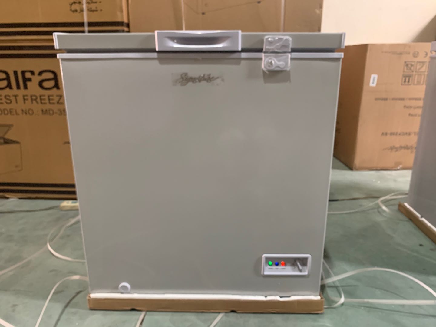 Chest Freezer 150l 200l 250l 350l Horizontal Single Temperature Home Deep Freezer 