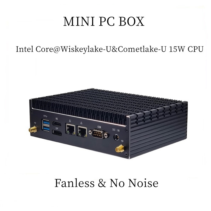Nano Metal Minipc Nuc Box Max 32gb Ddr4 In-tel Core I7-8565u I5 I3 Desktop Pc Gaming Computer 2 Lans Rs232 Wifi Bt With Minipc 