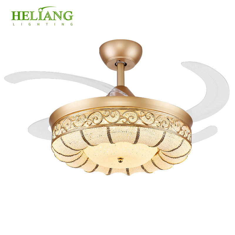 Home Appliances Abs Blades Dc Bldc Remote Control Invisible Ceiling Fan Lamp Manufacturers Sell Like Hot Cakes 